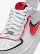 Кросівки Nike W AF1 SHADOW, білий з червоним