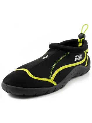 Аквашузи Aqua Speed AQUA SHOE MODEL 28B 61660 чорний, жовтий Уні 35
