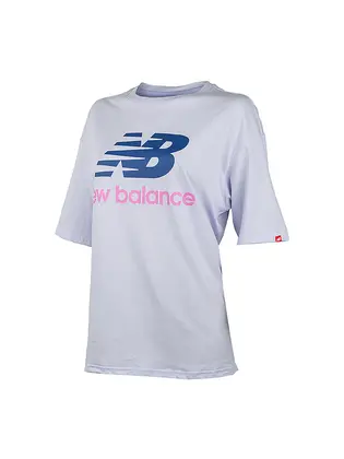 Футболка New Balance Essentials Stacked Logo, шт, білий