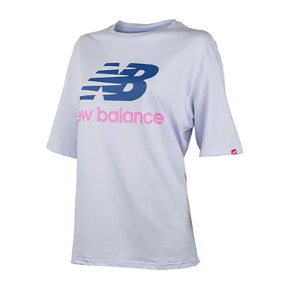 Футболка New Balance Essentials Stacked Logo, шт, білий