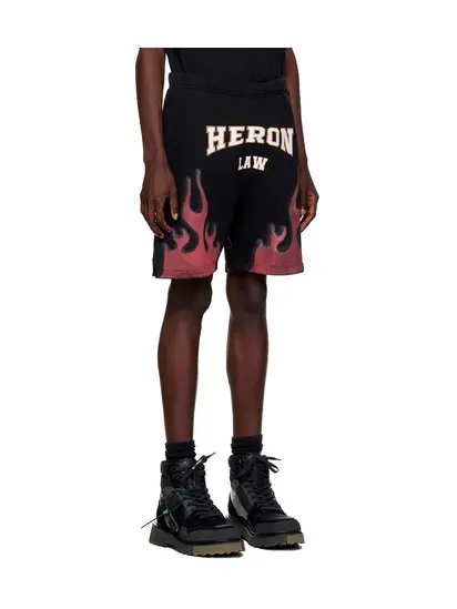 Шорти Heron Preston Heron Law Flames Sweatshorts