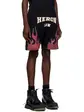 Шорти Heron Preston Heron Law Flames Sweatshorts