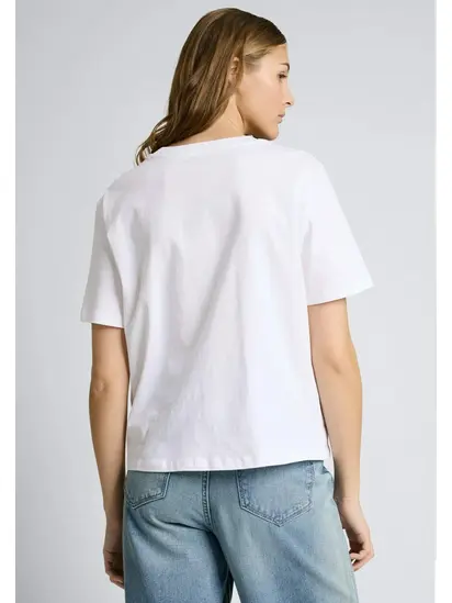 Футболка women's T-shirt Tom Tailor L Білий