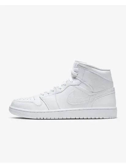 Кросівки Jordan 1 Mid “Triple White” (used)