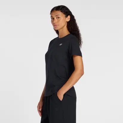 Футболка Heathertech New Balance L Чорний