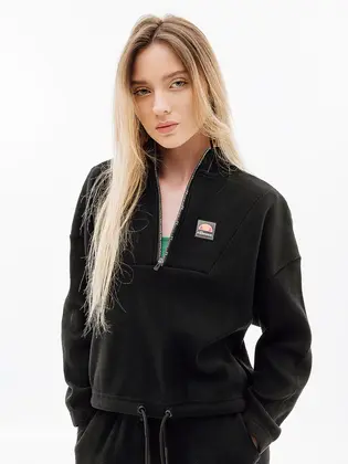 Кофта Ellesse Oprello Crop Track Top, чорний