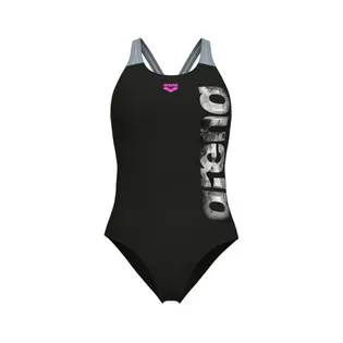 Купальник комплект Arena AIRBRUSH GRAPHIC SWIMSUIT V BA, чорний