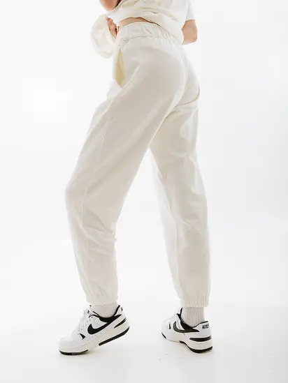 Штани Nike W NSW JRSY EASY JOGGER, бежевий