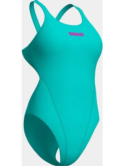 Купальник закритий для жінок Arena TEAM SWIMSUIT SWIM TECH SOLID блакитний