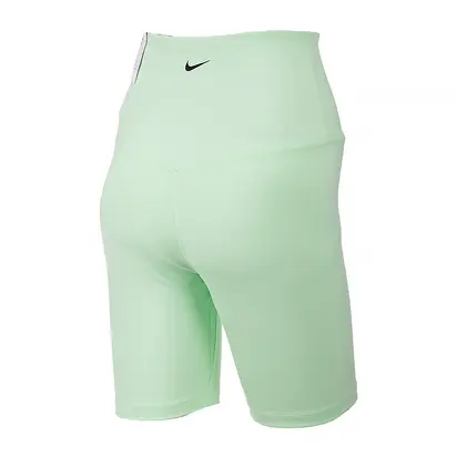 Шорти Nike W NK ONE DF HR SHRT GLS, салатовий