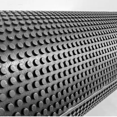 Масажний ролик для спини та МФР Foam Roller Amber Point 90×15 см чорний