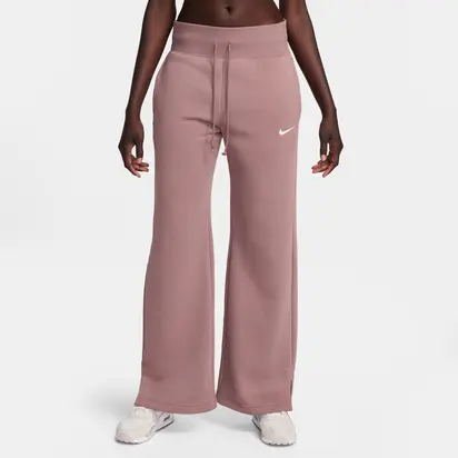 Штани NIKE SPORTSWEAR PHOENIX FLEECE WOHIGH-WAISTED WIDE-LEG SWEATPANTS VIOLET