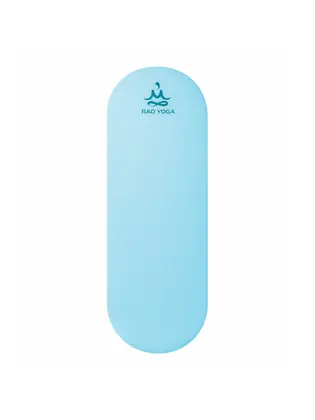 Килимок для йоги з каучуку Vimal Oval Sky Blue RAO 185×68×0.4 см