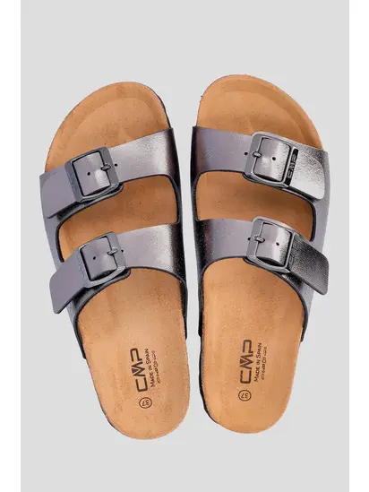 Шльопанці CMP ECO THALITHA WMN SLIPPER, сірий