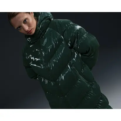 Куртка Nike W NSW TF OS SHN SNFL WNPFR PKA, темно-зелений
