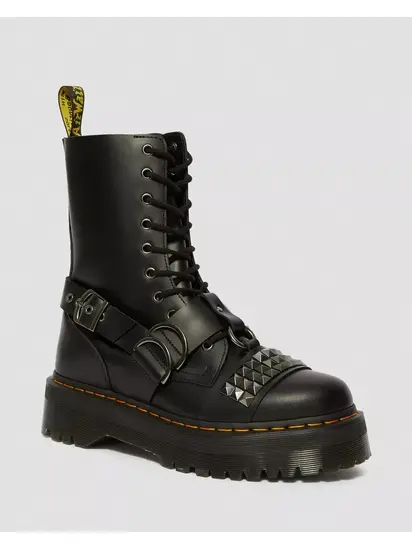 Черевики Dr. Martens Jadon Zip HI Stud Black Smooth