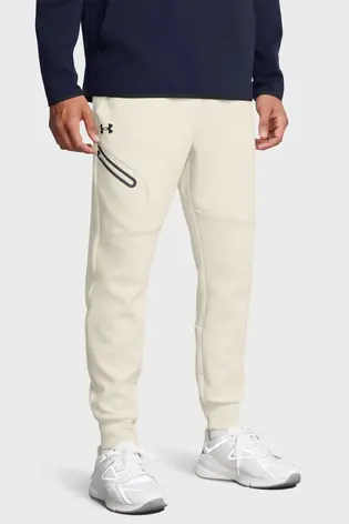 Штани UA Unstoppable Flc Jgr EU Under Armour M Бежевий