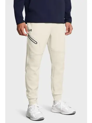 Штани UA Unstoppable Flc Jgr EU Under Armour M Бежевий