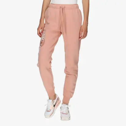 Штани W NSW CLUB FLC GX STD PANT Nike L Бежевий