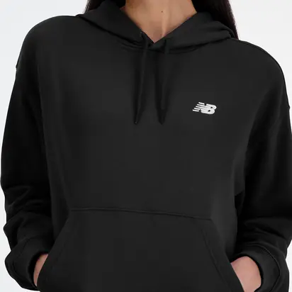 Худі жіноче New Balance Essentials Fleece Black L