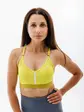 Топ Nike W NK INDY BRA V-NECK, салатовий