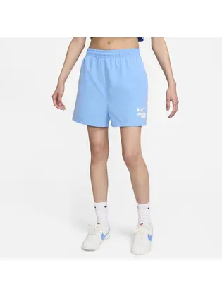 Шорти Nike W NSW WOVEN SHORT GLS, блакитний