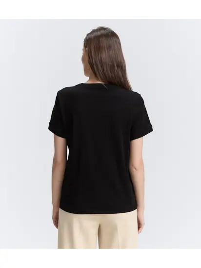 Футболка T-Shirt Tom Tailor M Чорний