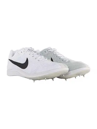 Шиповки Nike ZOOM RIVAL DISTANCE, білий з чорним