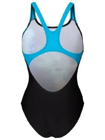 Купальник закритий для жінок Arena VIBRANT SWIMSUIT SWIM PRO BACK чорний