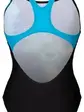 Купальник закритий для жінок Arena VIBRANT SWIMSUIT SWIM PRO BACK чорний