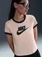Футболка W NSW SS RINGER TEE VNTG RUN Nike L Бежевий