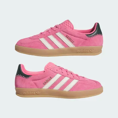 Кросівки Adidas Gazelle Indoor Pinky/Green