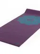 Килимок для йоги Bodhi Leela Mandala баклажан — бірюзова мандала 183x60x0.45 см