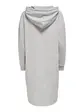 Сукня PGSWEET L/S HOODIE DRESS SWT 15236975 Light Grey Melange ONLY L Сірий