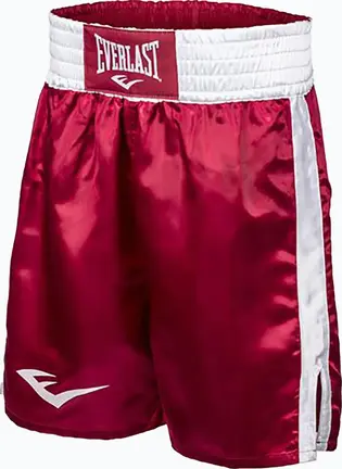 Шорти боксерські EVERLAST BOXING TRUNKS 23 IN червоний Уні L ()