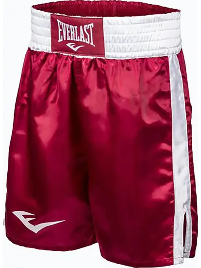 Шорти боксерські EVERLAST BOXING TRUNKS 23 IN червоний Уні L ()