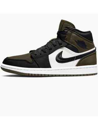 Кросівки Jordan 1 Mid Olive Toe (W)
