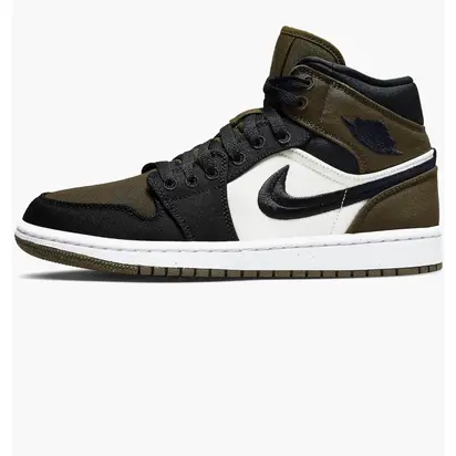 Кросівки Jordan 1 Mid Olive Toe (W)