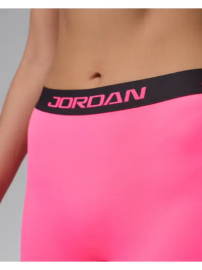 Тайтси Jordan W SPT DF HR 5IN ESS SHRT, рожевий з чорним