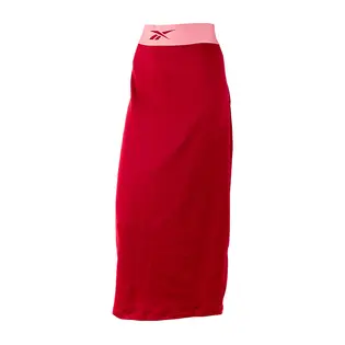 Спідниця Reebok RBK CARDI RIB S, червоний з рожевим