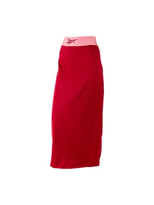 Спідниця Reebok RBK CARDI RIB S, червоний з рожевим