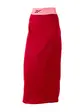 Спідниця Reebok RBK CARDI RIB S, червоний з рожевим