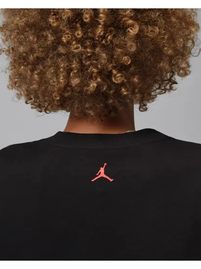 Футболка Jordan W SPT DF SS GFX TEE HTG, чорний