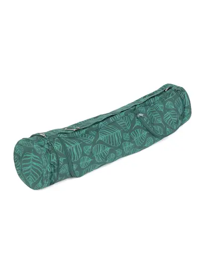 Сумка-чохол для йоги Asana Bag Cotton Bodhi Leaves Maharaja Collection Bodhi 70 см темно-зелений
