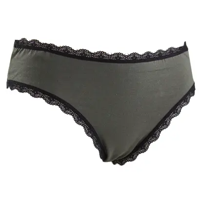 Труси Manoukian SLIPS X2 FEMME чорний, хакі L