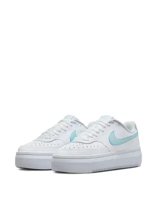 Кросівки Nike W COURT VISION ALTA, білий з блакитним
