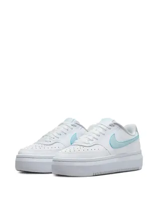 Кросівки Nike W COURT VISION ALTA, білий з блакитним