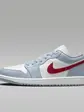 Кросівки Jordan 1 Low Blue Whisper Dune Red (W)