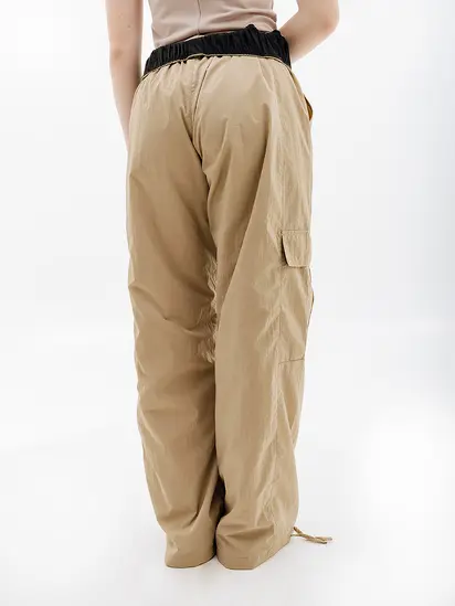 Штани Nike W NSW WVN OS PANT HR SW, бежевий