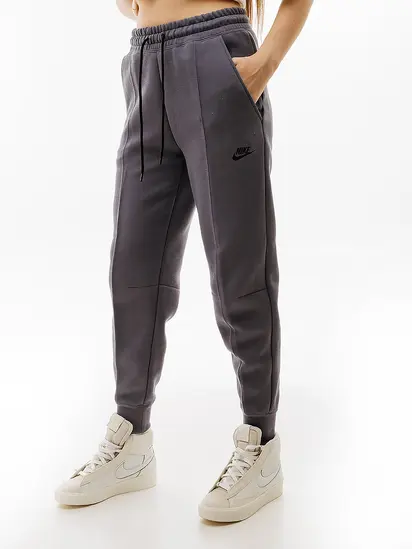Штани Nike W TCH FLC MR JGGR, синій